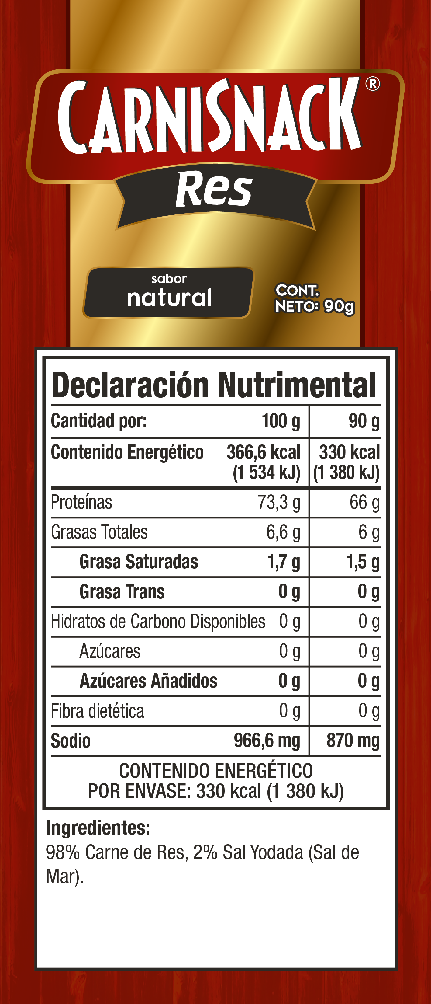 RES NATURAL 90g