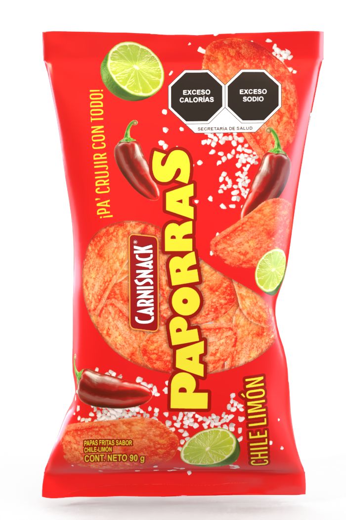 PAPORRAS CHILE-LIMÓN 85g