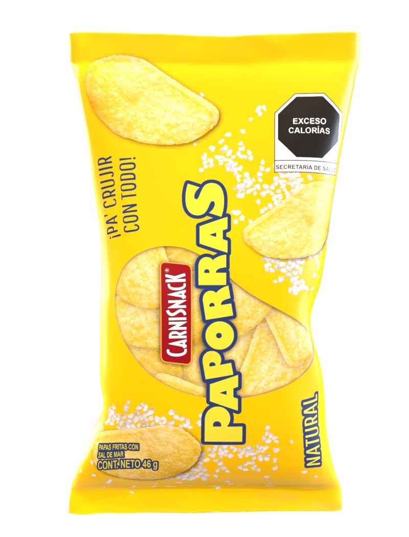 PAPORRAS NATURAL 85g