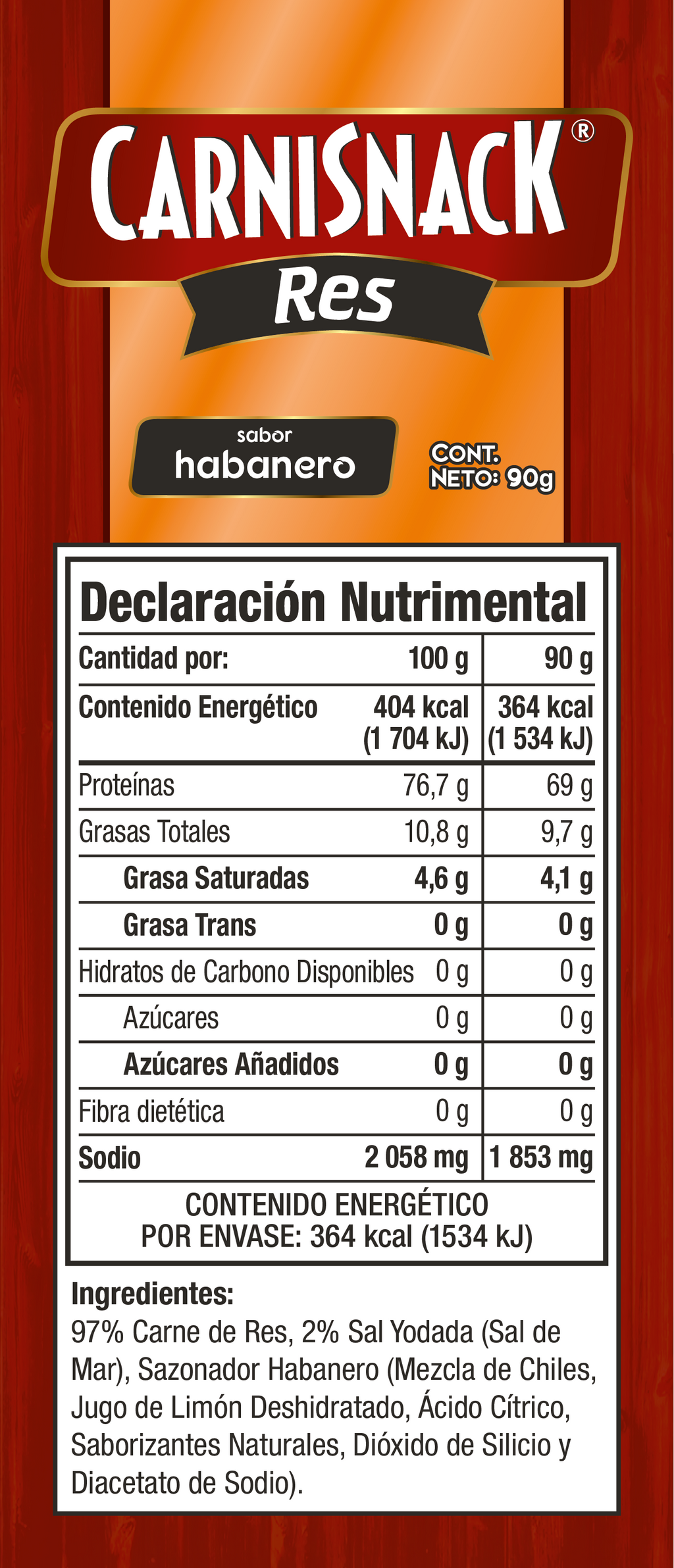 RES HABANERO 90g