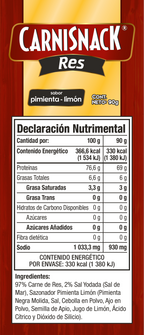 RES PIMIENTA-LIMÓN 90g