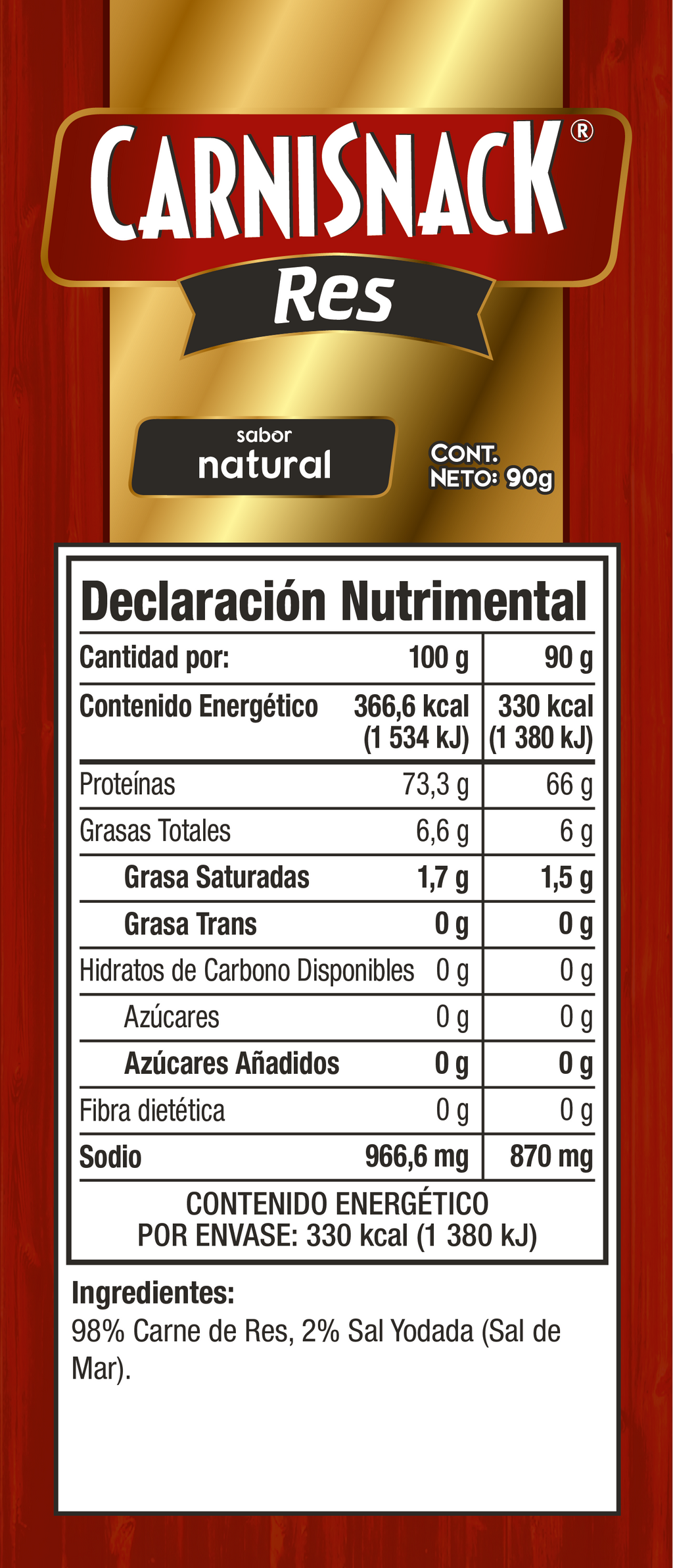 RES NATURAL 90g