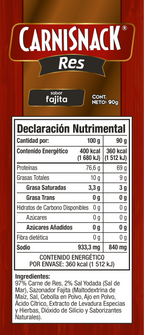 RES FAJITA 90g